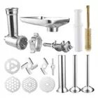 Stainless Steel Grinder Stuffer Tubes Grinding Attachment for Mixing