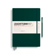 Notebook Hardcover Master Classic, Dotted, 235 Pages (Forest Green) - A4+
