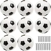Tverghvad Ceramic Soccer Ball Dresser Knobs, [8 Pack] Football Decor Cabinet Pull Handles, Kitchen Furniture Knobs for Kids & Boys Dresser/Drawer/Cupboard/Wardrobe/Closet (Soccer, 8 Pieces)