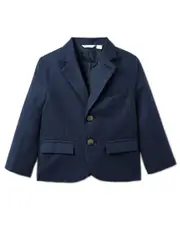 Janie and Jack Linen-Blend Blazer