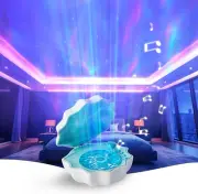 Northern Lights Projector, Night Light Projector for Bedroom Built-In Bluetooth