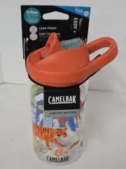 CamelBak Eddy+ Kid's Drinkware Colorblock Safari 14oz Water Bottle BPA Free
