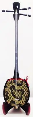 Ryukyu Sanshin With 15 Piece Set for Beginners Okinawa Shamisen[New]
