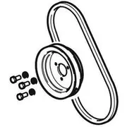 Jayair Dp Ford 3.3 Pulley Kit W/Belt - EK1301