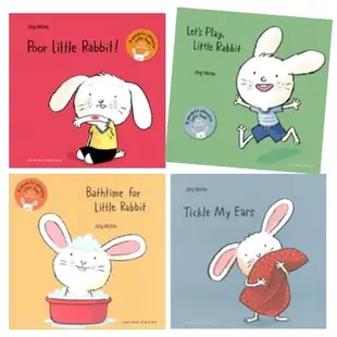 Let's Play, Little Rabbit / Tickle My Ears / Bathtime for Little Rabbit / Poor Little Rabbit (硬頁書)/Jorg Muhle【三民網路書店】