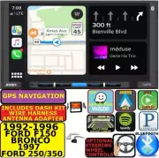 FORD F SERIES & BRONCO 1992-1997 NAVIGATION BLUETOOTH USB AUX CAR RADIO STEREO