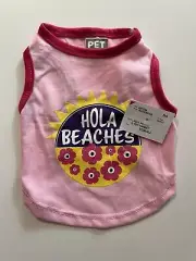 Pet Spirit Dog Tank Hola Beaches XS