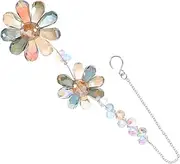 GANAZONO Rainbow Sun Catcher Wind Chime Artistic Hanging Ornament for Windows Garden Decor Christmas Multi Scene Decorative for Vibrant Sunlight Rainbows