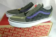 VANS CLASSIC OLD SKOOL OTW RALLY SZ 9.5 PURPLE & BLACK CHECKERED NEW IN BOX