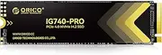 ORICO IG740-PRO 1TB M.2 NVMe Enterprise SSD, PCIe 4.0- Up to 7400MB/s, 2280 PCIe 4.0X4 Internal Solid State Drive, Support LDPC ECC, SE, AES, Compatible with Laptop, POS Terminal, Automotive System