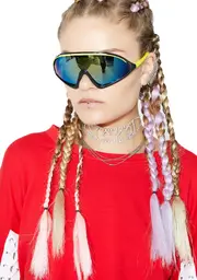[Good Times Eyewear] Stripe Runner Sunglasses
