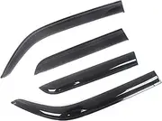 Window Visor Fit for GMC Envoy 1998-2009 Side Window Wind Deflectors Visors Black Rain Guard Door Visor Vent Shades Dark Ventvisor (Color : for Envoy 98-01)