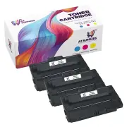 3PK 402455 (TYPE BP20) Black Toner Cartridge Compatible Ricoh Aficio BP20 BP20N