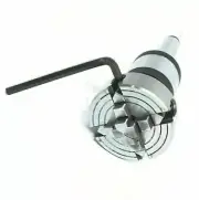 Independent Lathe Chuck 4 Jaw 2-3/4" 70 mm M14 x 1 MT4 Shank Revolving Center