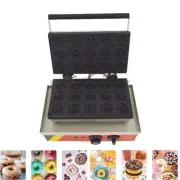 110V Electric Donut Maker Waffle Machine Doughnut Making Machine 15-hole