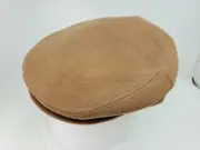 BAILEY LORD CAMEL WOOL FLAT CAP MADE IN ITALY