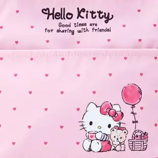 【震撼精品百貨】凱蒂貓_Hello Kitty~日本SANRIO三麗鷗KITTY尼龍保冷便當袋 (粉點點款)*92375