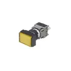 AH164-SLY11E3, FUJI, Switch Push Button N.O./N.C. Dpst Flush Square Button