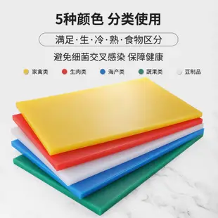 塑料菜板家用抗菌防黴分類切菜板多尺寸多顏色任君選擇 (3.1折)