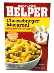 Hamburger Helper Cheeseburger Macaroni Made with Real Cheese 6.6 oz