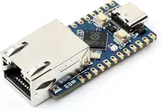 Waveshare RP2350-ETH Mini Development Board, RP2350 Ethernet Port Module, Raspberry Pi Microcontroller Development Board, Based on Official P2350 Dual-core & Dual-Architecture Microcontroller
