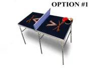 University Of Virginia Portable Table Tennis Ping Pong Folding Table w/Accessori