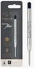 Parker Ballpoint Pen Ink Refill | Fine Tip | Black QUINKflow Ink | 1 Count