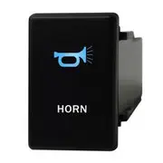 Hulk 4X4 Switch Push Button Off/ Mom On 12V Horn to suit Isuzu D-Max, Mux, Bt-50 2020 On - HU1365BW-16