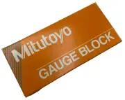 MITUTOYO GAUGE BLOCK 611202-231 4F 2" FS 2/G GAGE BLOCK, 611202231