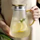 冷水壺玻璃耐熱高溫防爆家用大容量夏季涼水瓶涼白開水杯茶壺套裝