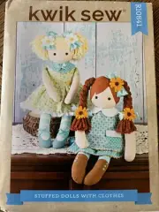 Kwik Sew R10841 Sewing Pattern 23" Stuffed Doll w Clothes Elaine Heigl