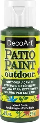 DecoArt Patio Paint 2oz-Sprout Green DCP-13