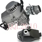 49cc 2 Stroke Pull Start Motor Engine for Pocket Scooter Dirt Bike + Fuel Tank