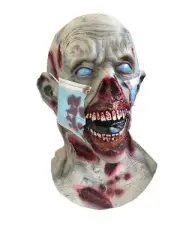 ZOMBIE MASK. LATEX . ADULT SIZE.