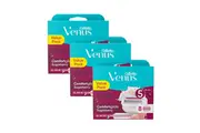 3 x Gillette Venus Comfort Glide Sugarberry with Olay Blades 8 Pack
