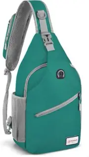 ZOMAKE Sling Bag for Women Men:Small Crossbody Backpack Army Green(new)