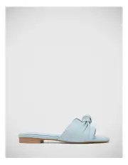[Wittner] Dua Leather Slide in Placid Blue