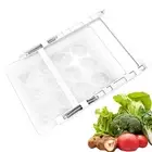 Fridge Egg Holder Transparent Refrigerated Egg Storage Box Stackable Egg natural