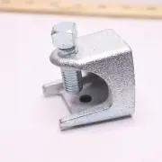 Bream Clamp Malleable Iron Zinc Electroplated 2"