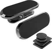 TT&C Magnetic Phone Car Mount, Universal Car Mount Holder, Windshield Mount and Dashboard Mount Holder with Strong Magnets for Cell Phones and Tablets with Long Adjustable Arm