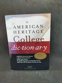 在飛比找Yahoo!奇摩拍賣優惠-二手書 american heritage college 