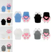 Cat Paws Gloves Fancy Dress Hands Claw Mittens for Carnival Masquerade Club