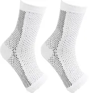 Compression Socks for Neuropathy | Toeless Compression Socks for Travel Breathable - Soothing Athletic Socks, Thin Running Socks for Feet, Nerve Damage, Ankle