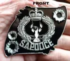 SA Police challenge coin, unofficial S&W Mod19 357mag, 6cm x 7.5cm