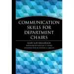 COMMUNICATION SKILLS FOR DEPARTMENT CHAIRS