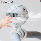 1200mah Stroller Fan Long Duration Adjustable Mini Usb Bladeless Desktop Fan Abs