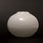 West Elm White Globe Vase