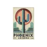 Phoenix Iron on Travel Patch - Great Souvenir or Gift for travellers