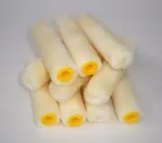 250 mohair mini paint rollers 4" x 1/4" solvent resistant