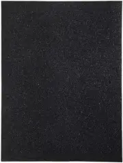 6 Pack CousinDIY Glitter Foam Sheet 9"X12" 2mm-Black 5A002F6C-579